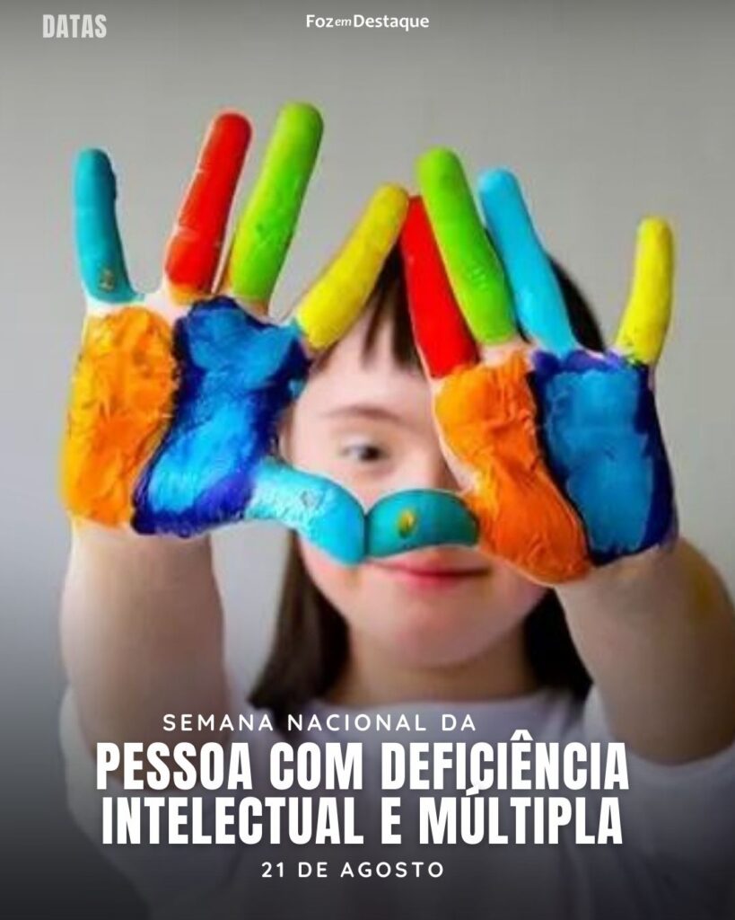 Início da Semana Nacional da Pessoa com Deficiência Intelectual e Múltipla