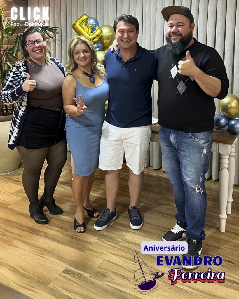 ANIVERSÁRIO EVANDRO FERREIRA ICLI
SOLANGE FERREIRA VELEJAR É PRECISO PREFEITURA DE FOZ VEREADOR FOZ  CLICK FOZ EM DESTAQUE