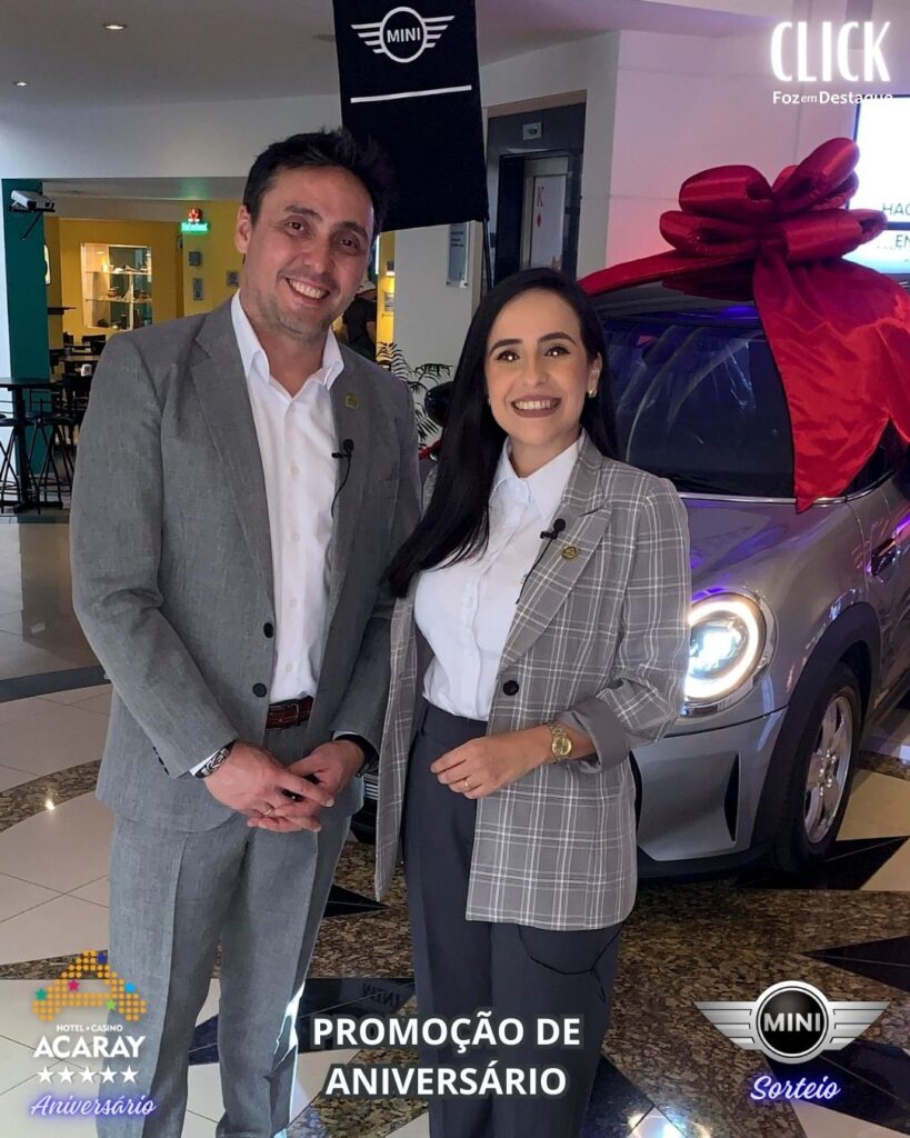 Aniversario Hotel Casino Acaray 2024 - rafael gauto e e judith gimenez