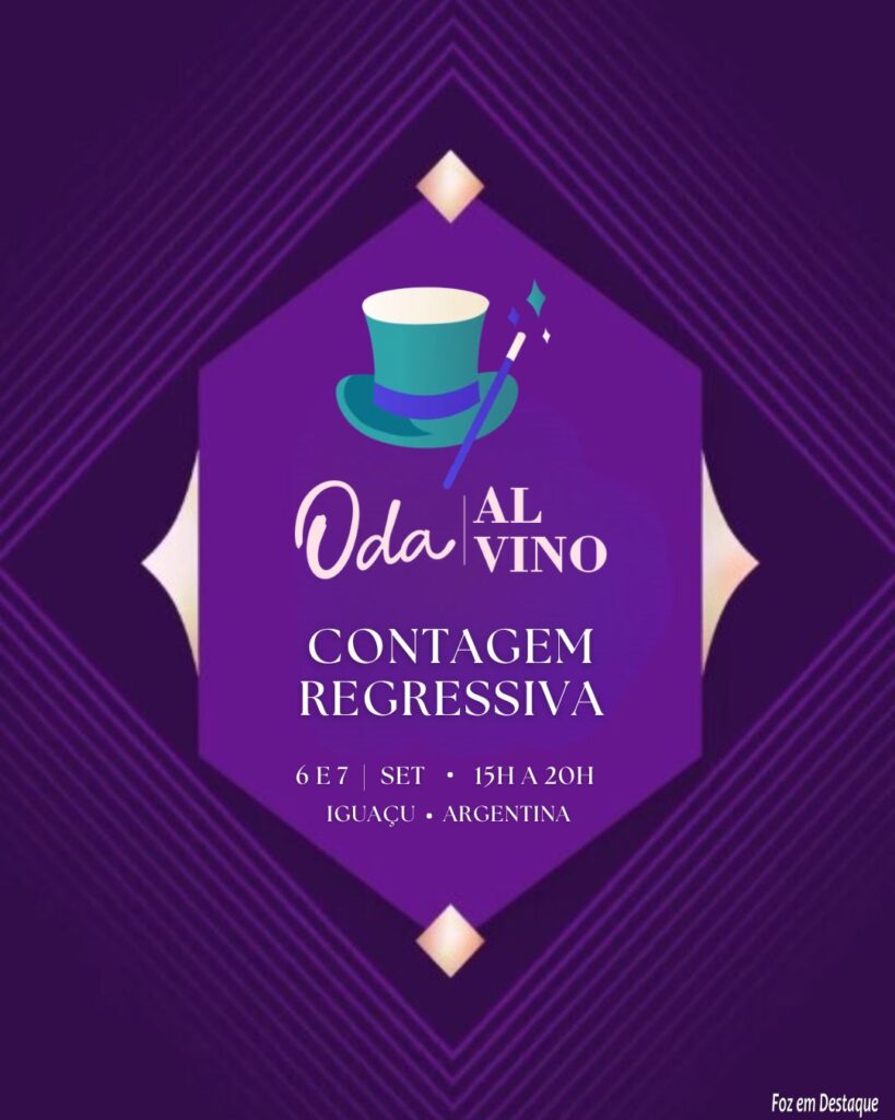 Contagem Regressiva para o ODA AL VINO