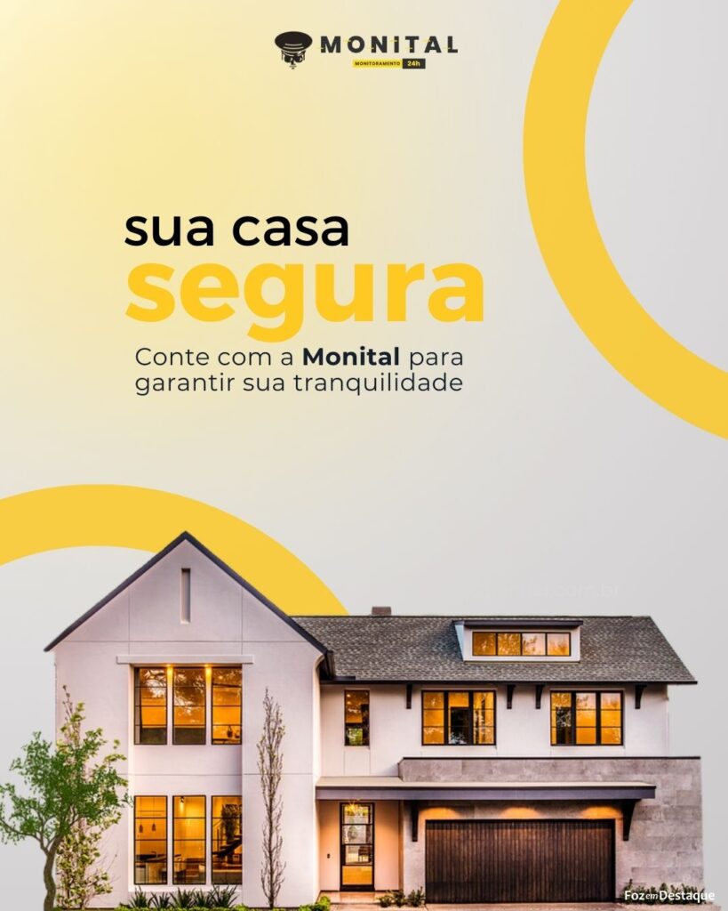 Sua casa segura com a Monital