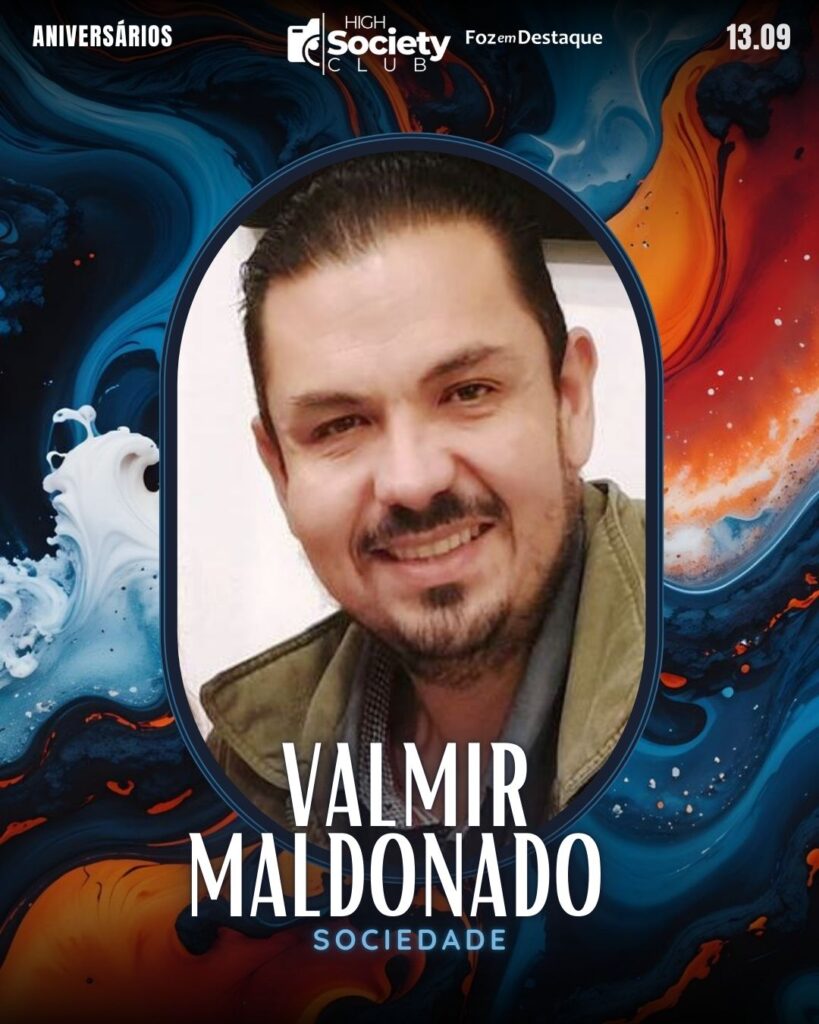 Valmir Maldonado 
Aniversários 13 de Setembro 2024