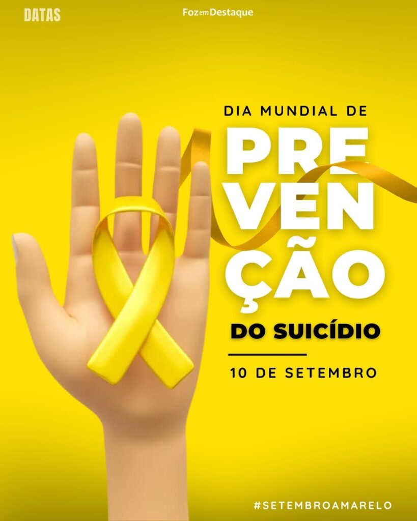 Dia Mundial de Prevenção do Suicídio
Datas 10 de Setembro 2024