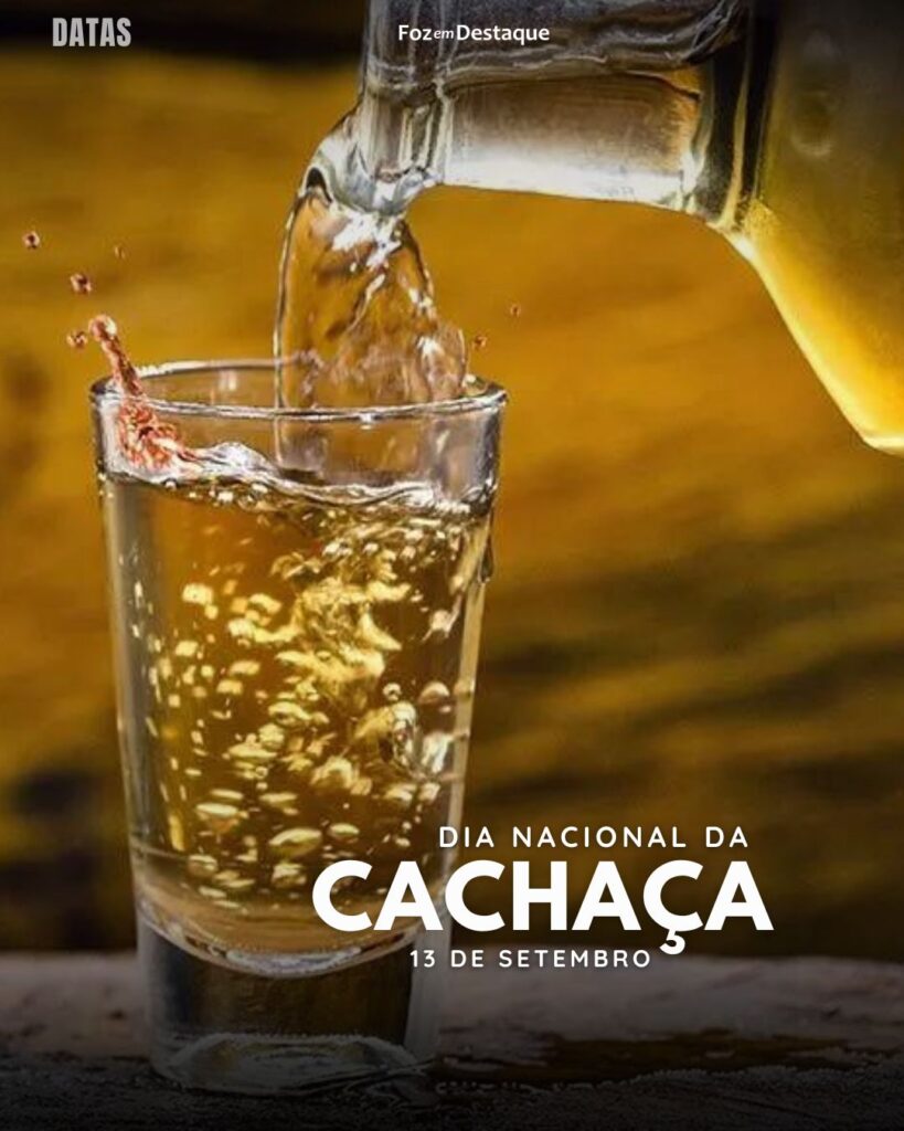 Dia Nacional da Cachaça
Datas 13 de Setembro 2024