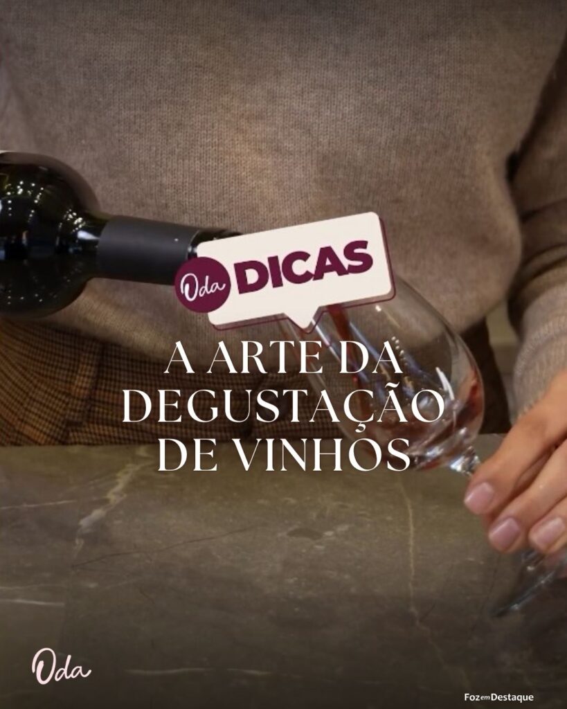 Aprecie a arte da degustação de vinhos no Oda Duty Free!