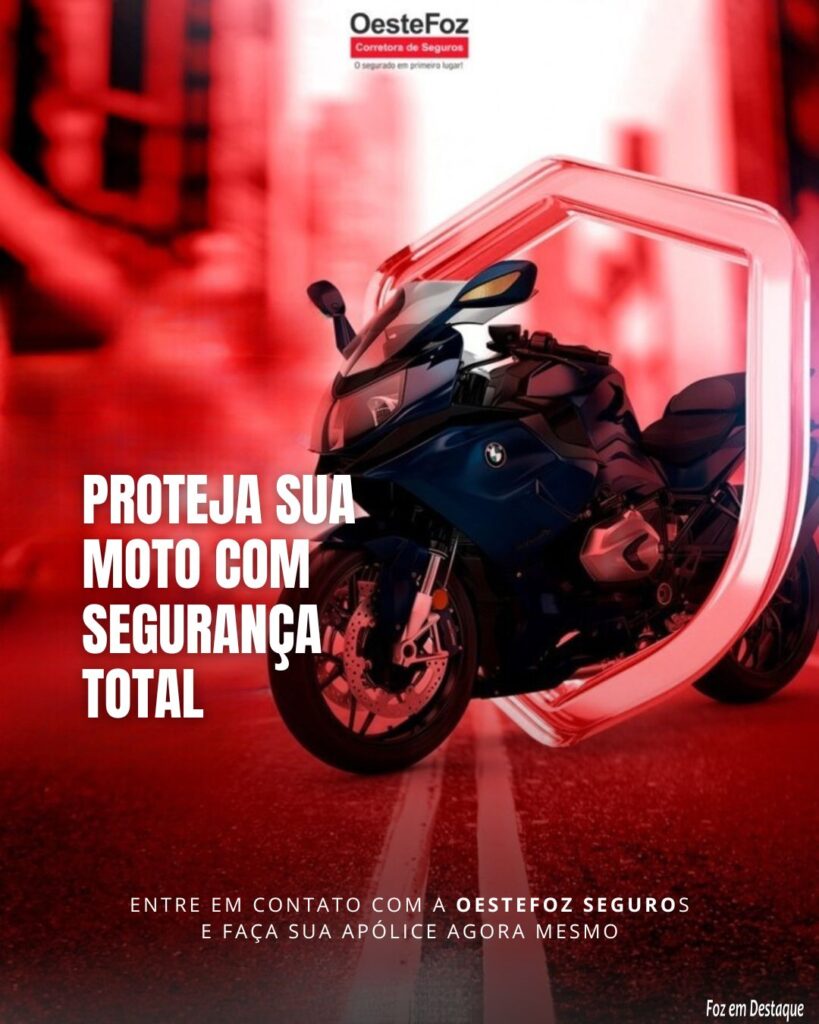 Proteja Sua Moto com Segurança Total com a OesteFoz! 