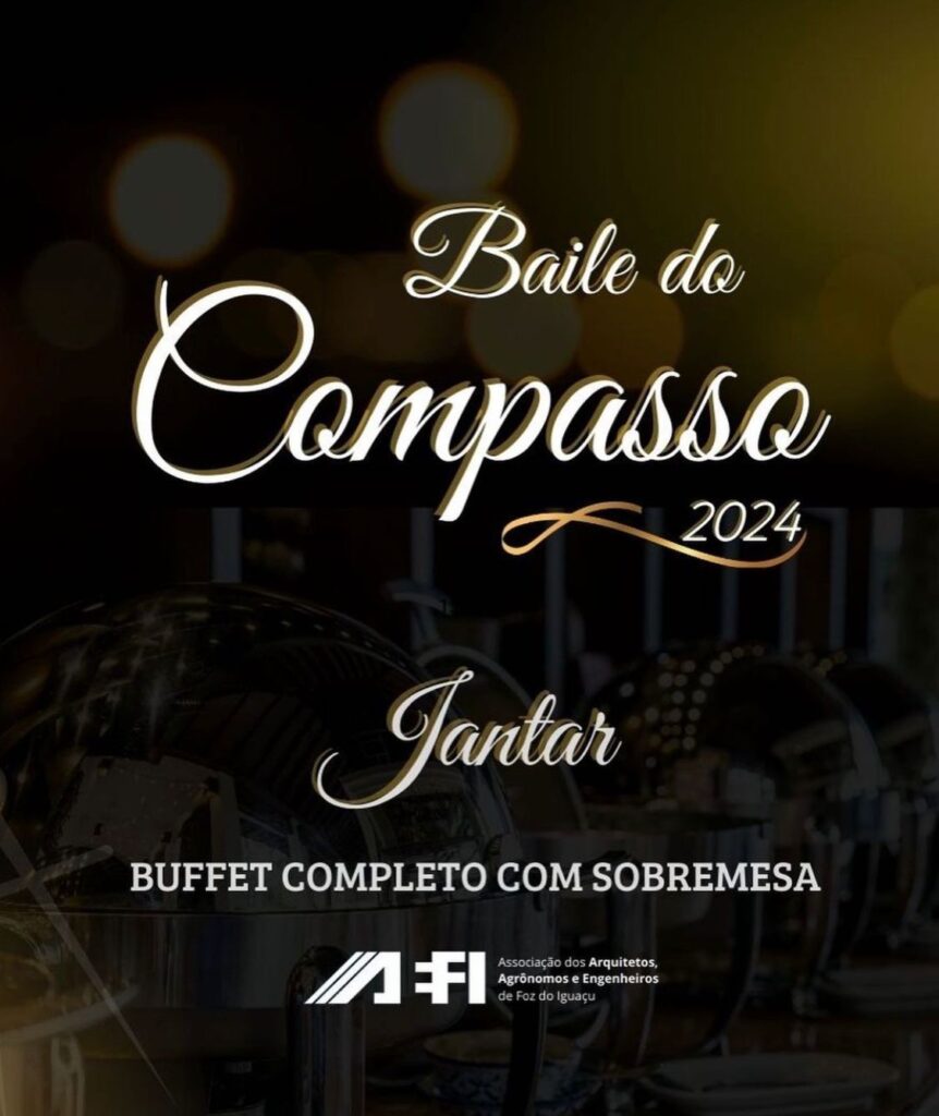 Baile do Compasso 2024 AEFI - thais escobar presidente