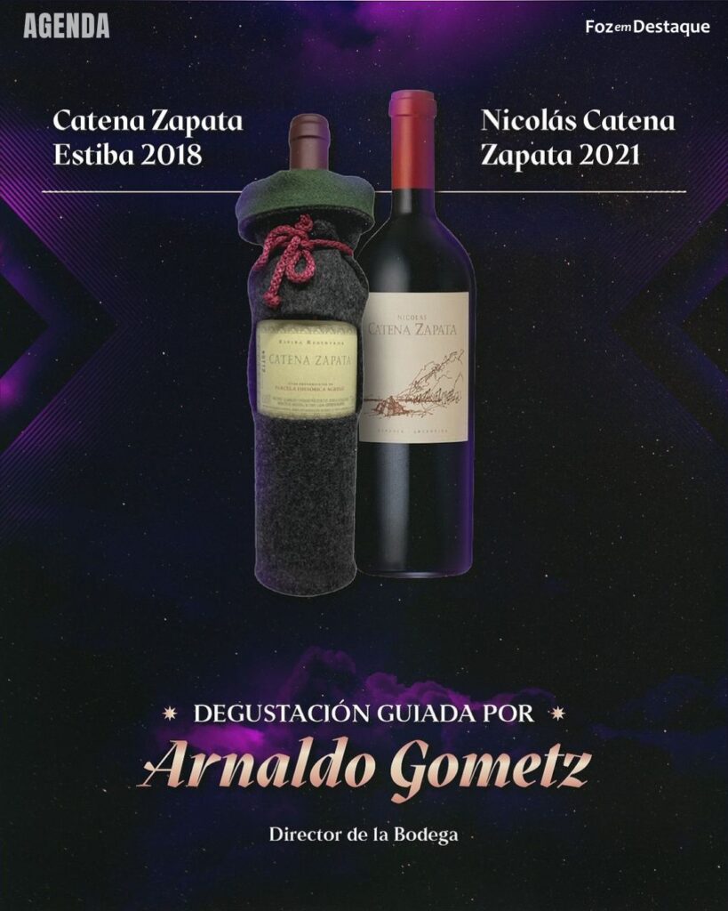 ODA AL VINO EXPERIENCE - Bodega Catena Zapata - Brand Ambassador Arnaldo Gometz.