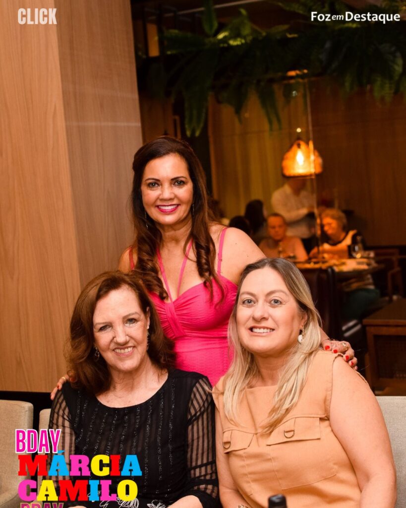 ANIVERSÁRIO MÁRCIA CAMILO LEMIR SANDRA ALAMINI