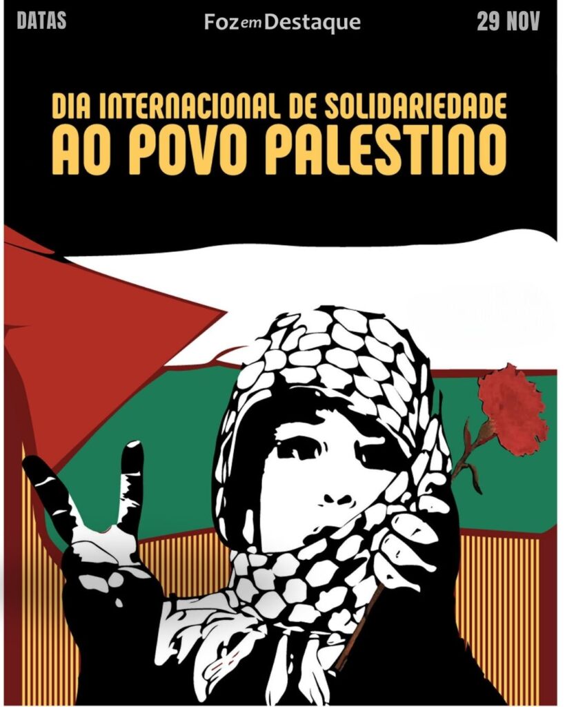 Dia Internacional de Solidariedade com o Povo da Palestina

Datas 29 de novembro 2024 - Foz em Destaque "Sua Vida mais divertida"