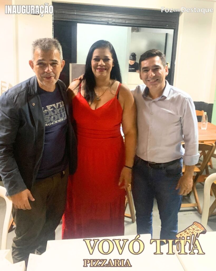 VOVÓ TITA PIZZARIA INAUGURA - marcio rosa, marco antonio freire