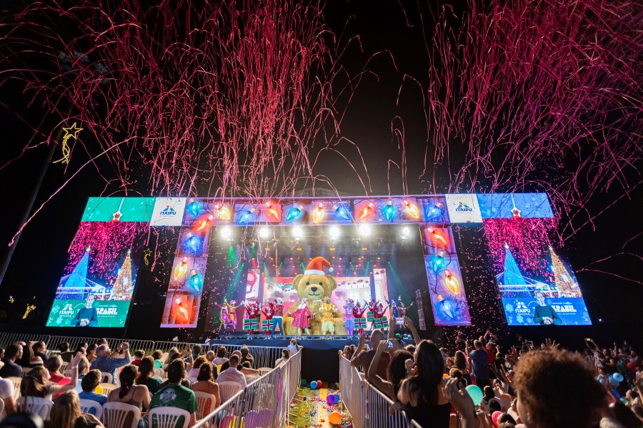 NATAL DE ITAIPU GRAMADÃO 2024 - ABERTURA CIA DESPERTAR - ENIO VERRI - ANA HEDLER