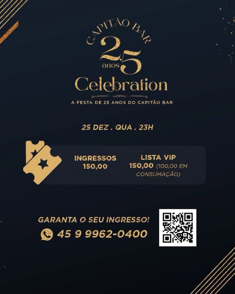 CAPITÃO BAR 25 ANOS