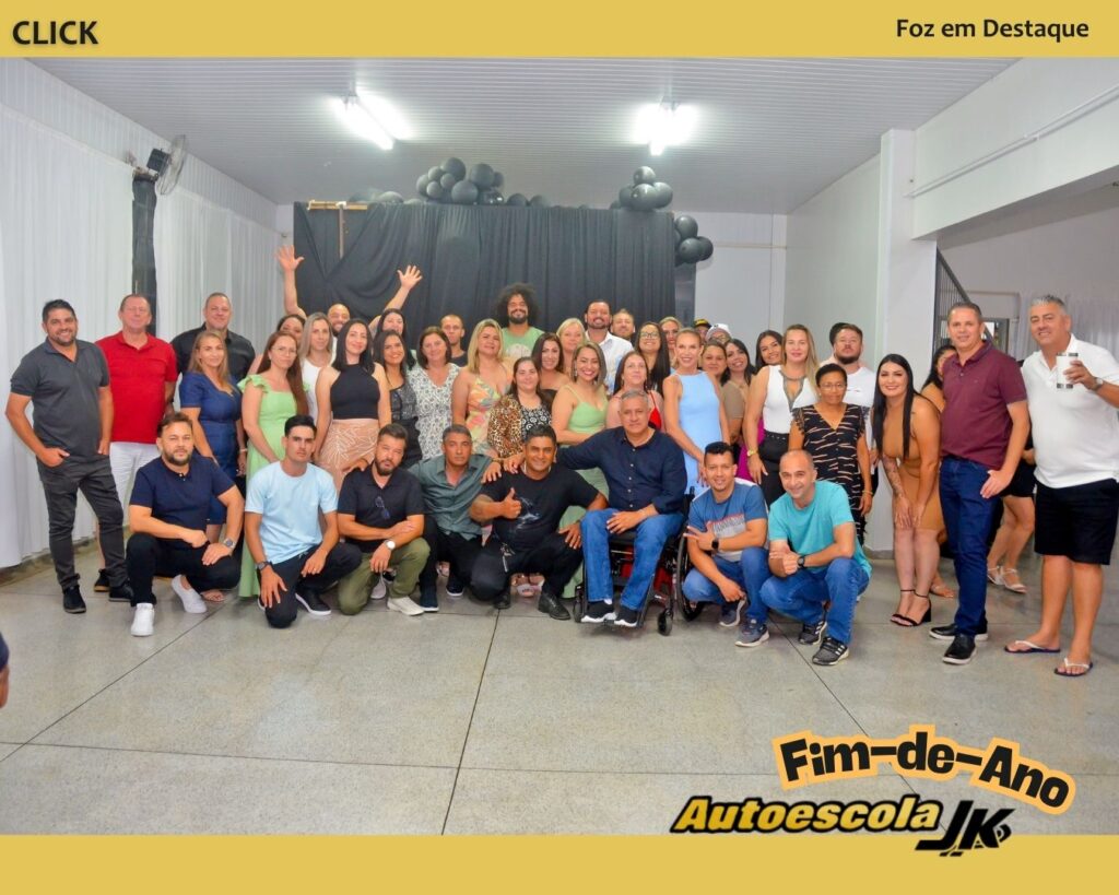 CONTRATERNIZAÇÃO AUTOESCOLAS JK FOZ - VANDERLEI MATRIACARDI, DANIELA BLASINS  -  NELSI PAZ, ITO DOS SANTOS