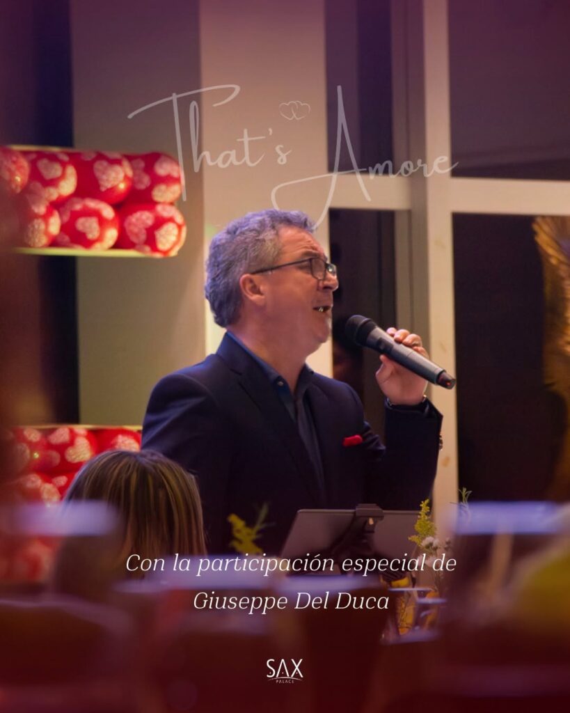 SAINT VALENTINE SAX PALACE VALENTINES DAY SAX PALACE 2025 GIUSEPPE DEL DUCA