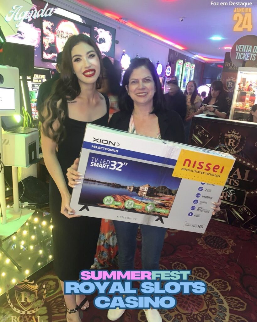 SUMMER ROYAL SLOTS CASINO CDE - ABEL LEYES - MERY KRUEGER - FESTA DE VERAO ROYAL SLOTS CASINO CINDY BENITEZ