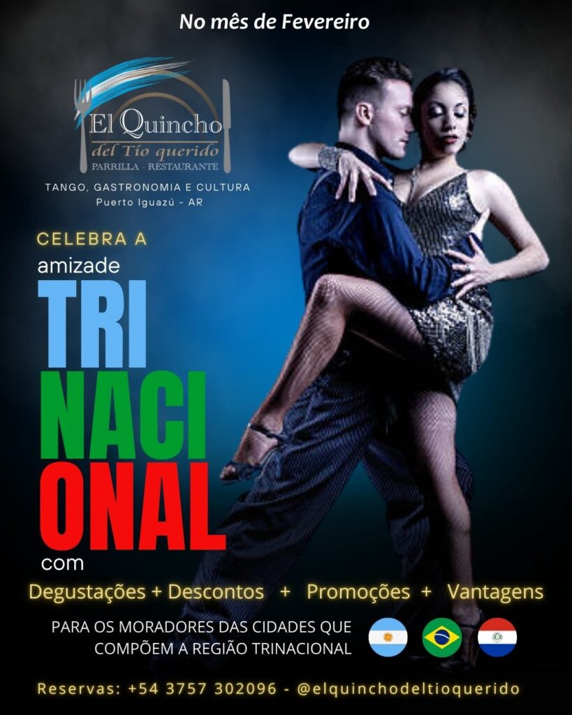 EL QUINCHO DEL TIOQUERIDO CELEBRA A AMIZADE TRIANCIONAL - RESTAURANTE EL QUINCHO DEL TIO QUERIDO - NORAHLY BERRO