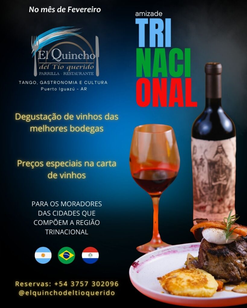 EL QUINCHO DEL TIOQUERIDO CELEBRA A AMIZADE TRIANCIONAL - RESTAURANTE EL QUINCHO DEL TIO QUERIDO - NORAHLY BERRO