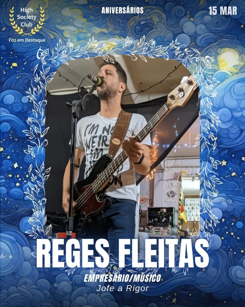 Reges Fleitas

Empresário/Músico - Jofe Rigor