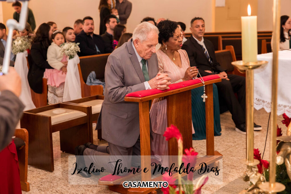 CASAMENTO IZALINO THOMÉ E MAFALDA DIAS, IDERCILDO THOME, CLEONICE THOMÉ, FOZ EM DESTAQUE, AMOR SEM IDADE, CASAMENTO