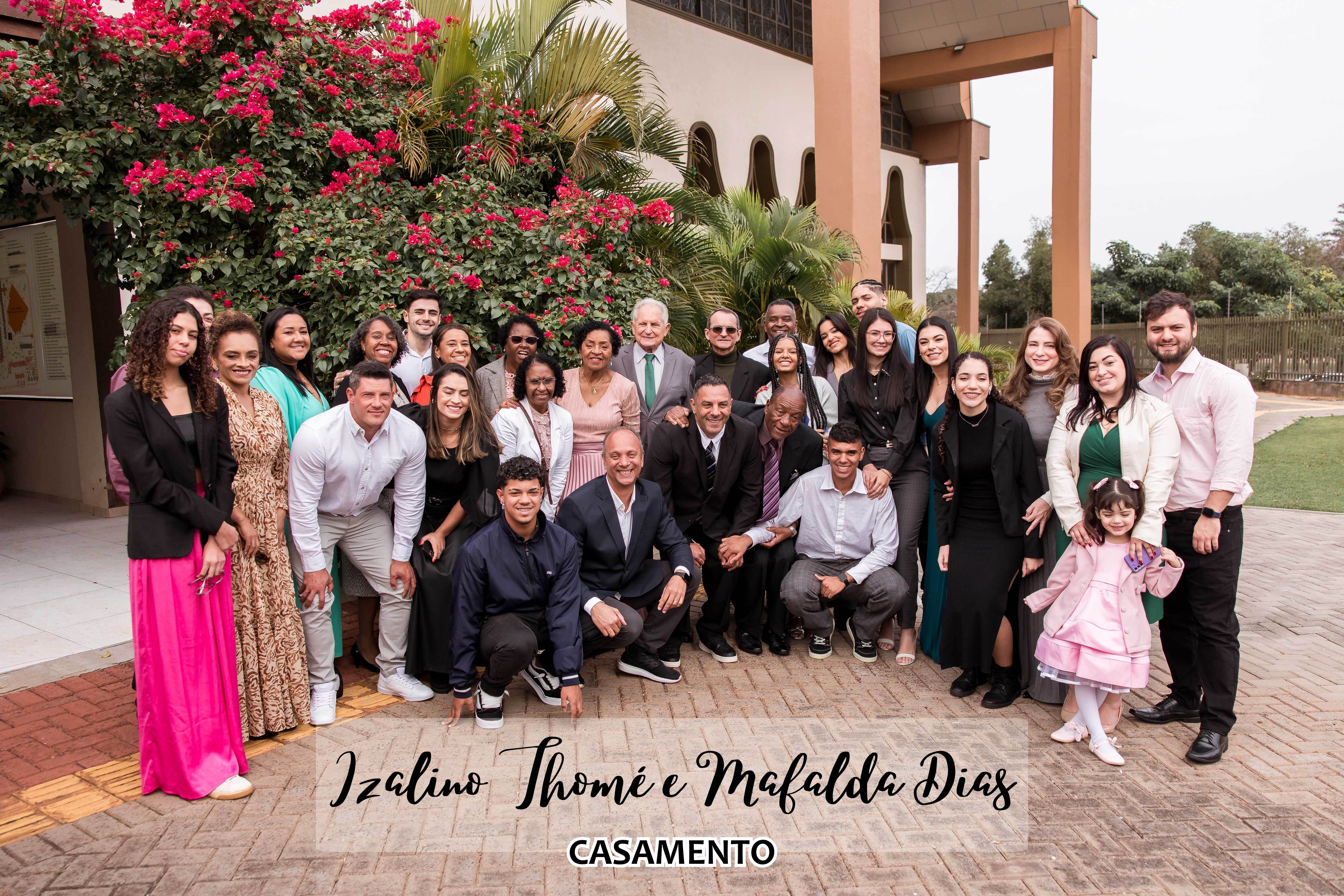 CASAMENTO IZALINO THOMÉ E MAFALDA DIAS, IDERCILDO THOME, CLEONICE THOMÉ, FOZ EM DESTAQUE, AMOR SEM IDADE, CASAMENTO