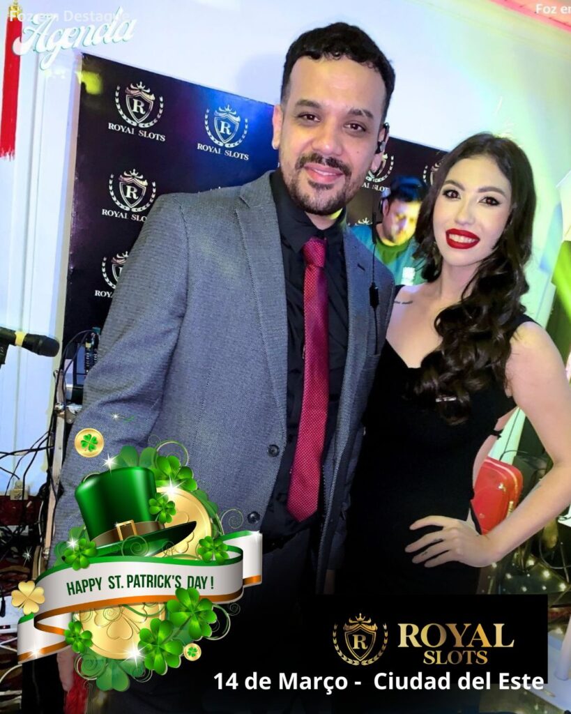 FESTA DE SAINT PATRICK ROYAL SLOTS CASINO - FOZ EM DESTAQUE - CASSINO NO PARAGUAI - CASSINO EM CIUDAD DEL ESTE - CDE - ABEL LEYES