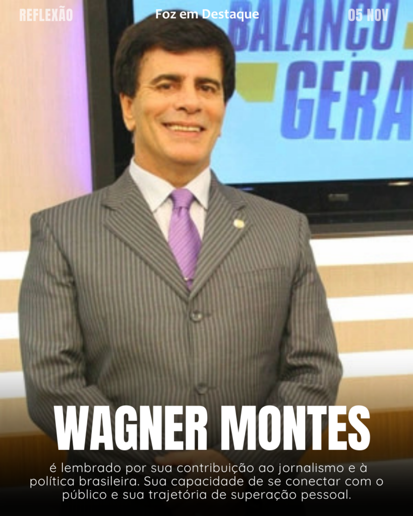 “Quanto mais a vida bate, mais aprendo viver."
 (Wagner Montes)
Reflexão 05 de março 2025 Foz em Destaque "Sua Vida mais divertida!!!"