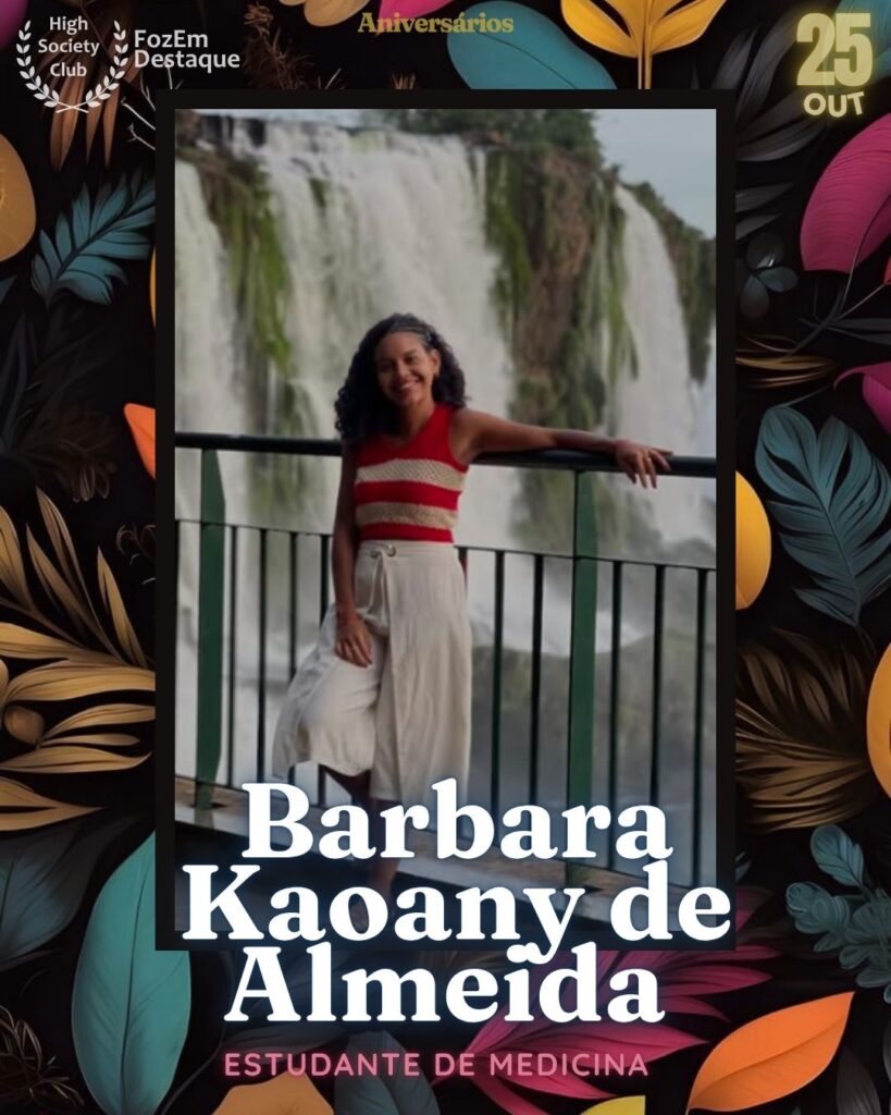 Barbara Kaoany de Almeida Santos
Estudante de Medicina
