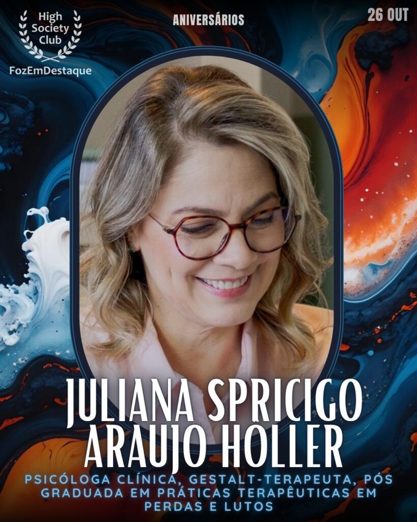 Juliana Spricigo Araujo Höller
Psicóloga Clínica, Gestalt-terapeuta, Pós Graduada em Práticas Terapêuticas em Perdas e Lutos
