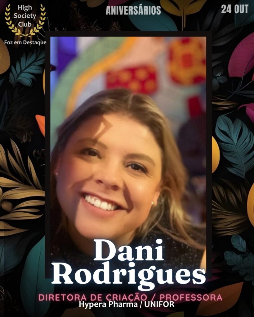 Dani Rodrigues
Diretora de Criação / Professora