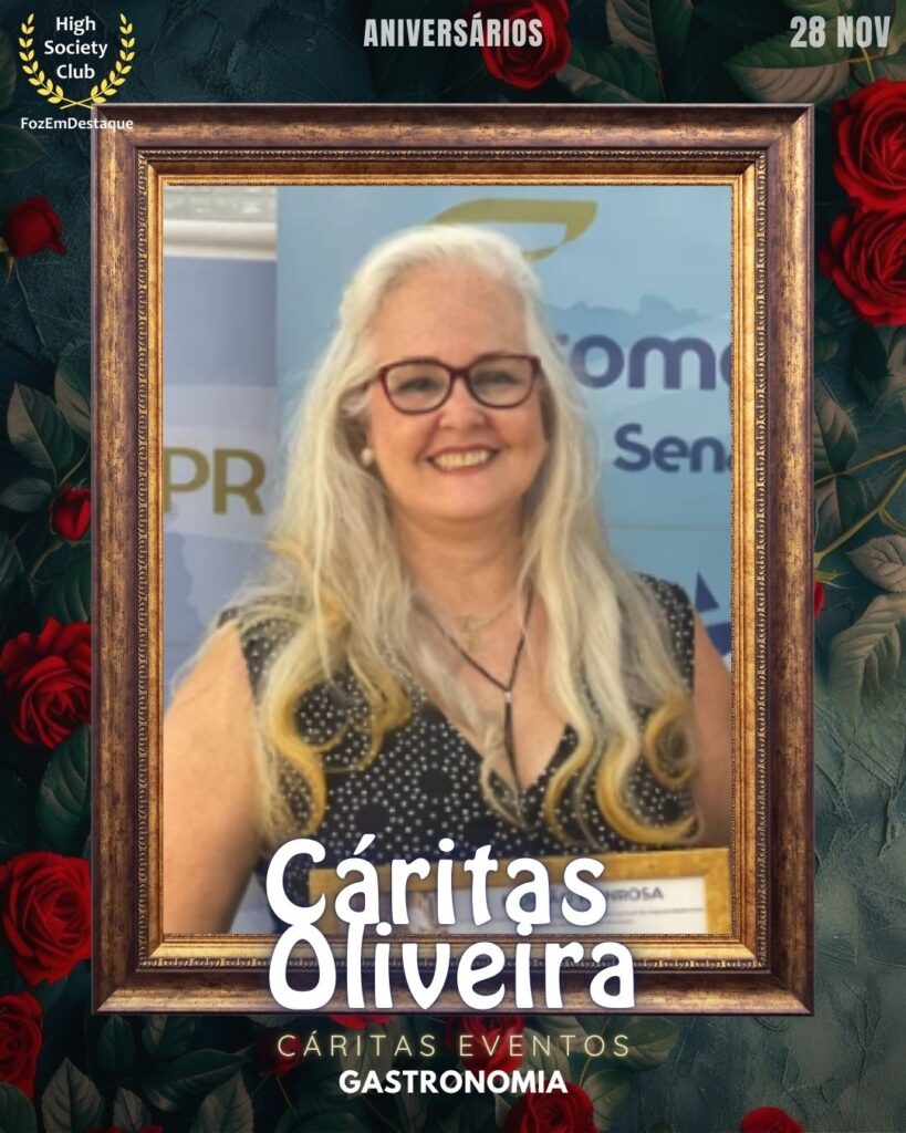 Cáritas Oliveira
Cáritas Eventos | Gastronomia
