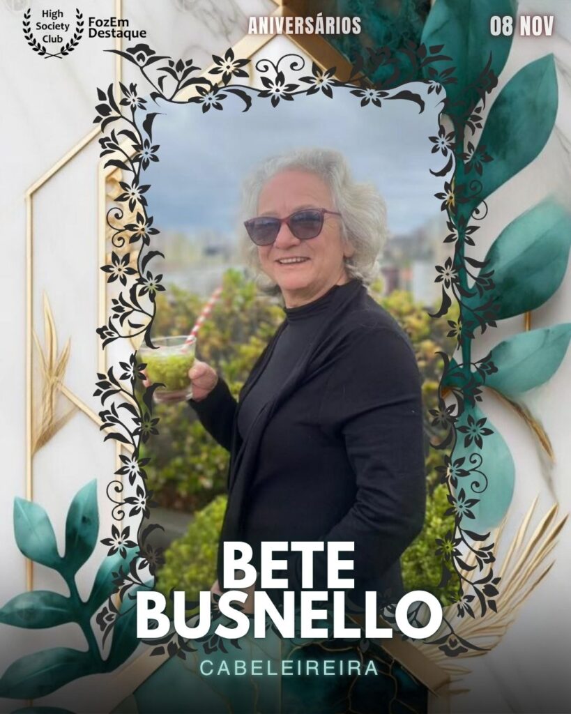 Bete Busnello
Cabeleireira
