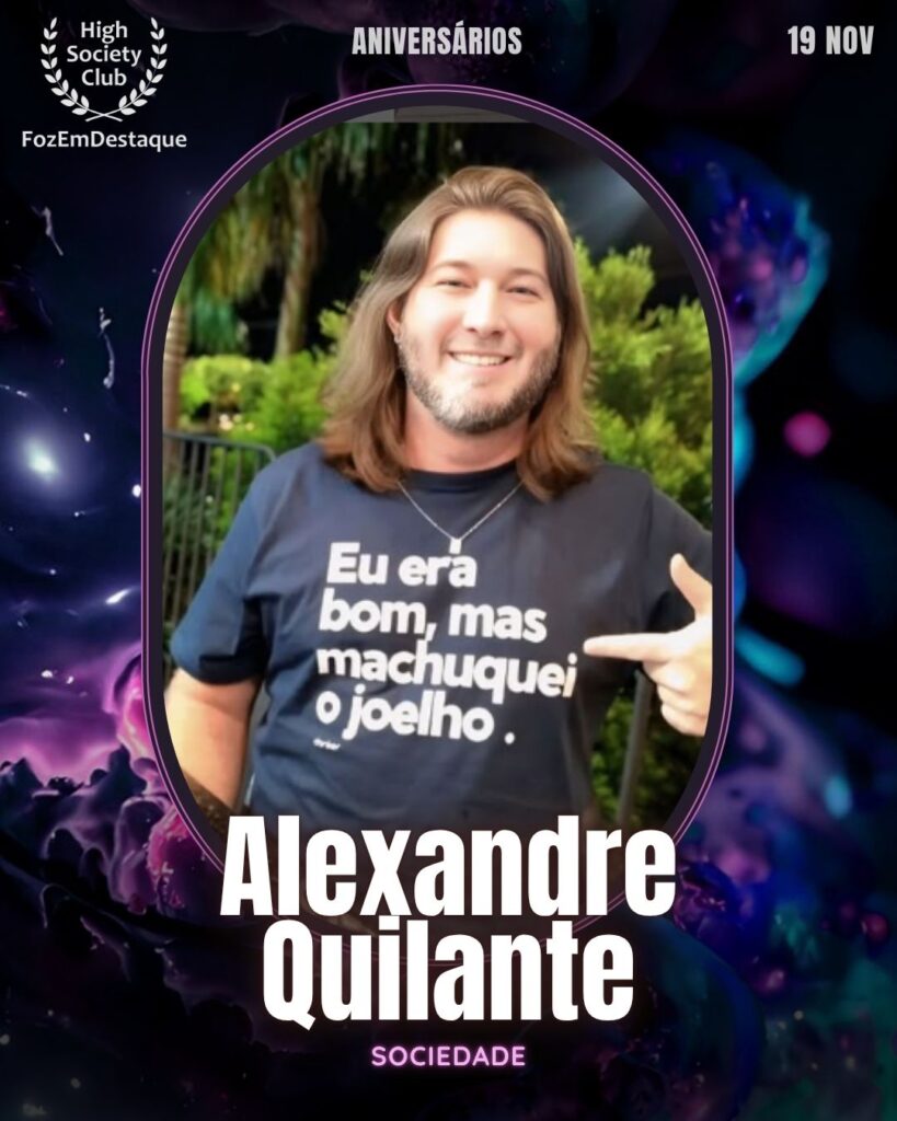 Alexandre Quilante
Sociedade
