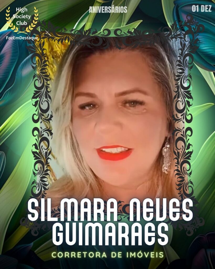 Aniversários FozEmDestaque HighSocietyClub 01/12/2025