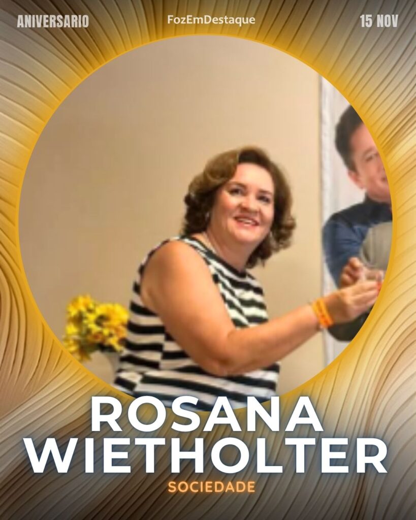 Rosana Wietholter
Sociedade

Aniversários HighSocietyClub 15/11/2025