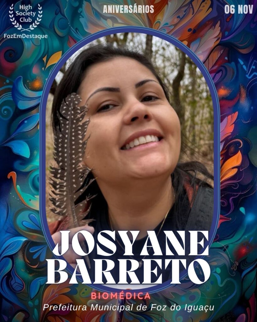 Josyane Barreto Frasson
Biomédica - Prefeitura Municipal de Foz do Iguaçu
