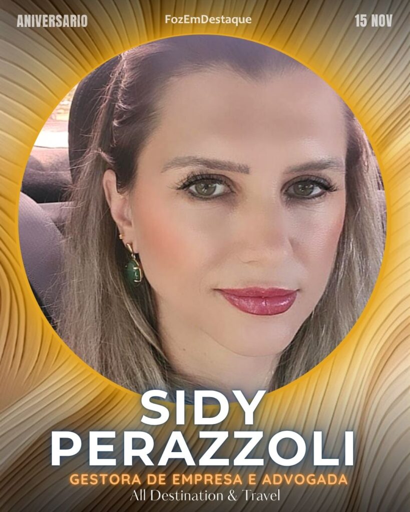 Sidy Perazzoli
Gestora de Empresa e Advogada
All Destination & Travel
