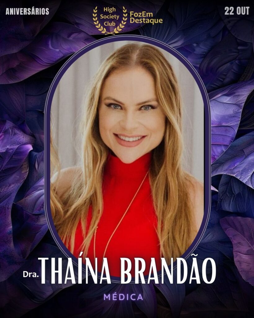 (Dra.) Thaína Brandão 
Médica	