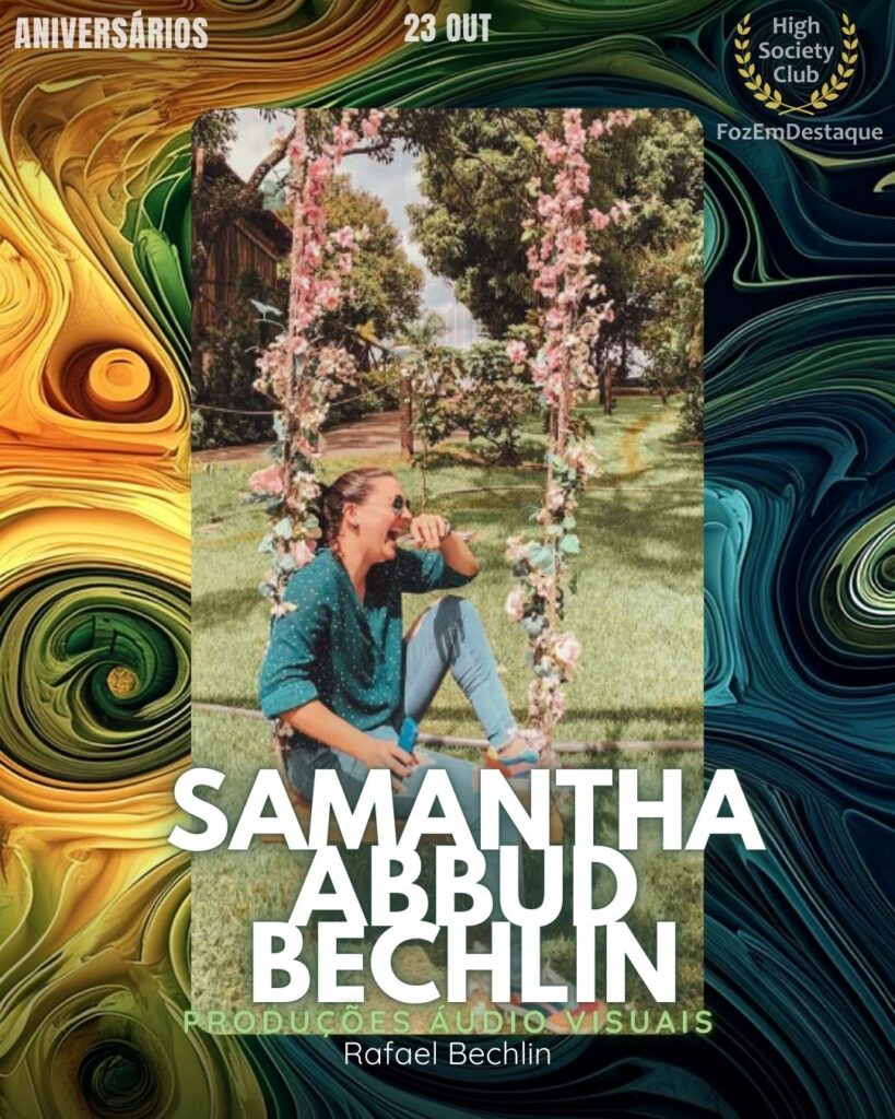 Samantha Abbud Bechlin
Produções Áudio Visuais
Rafael Bechlin
