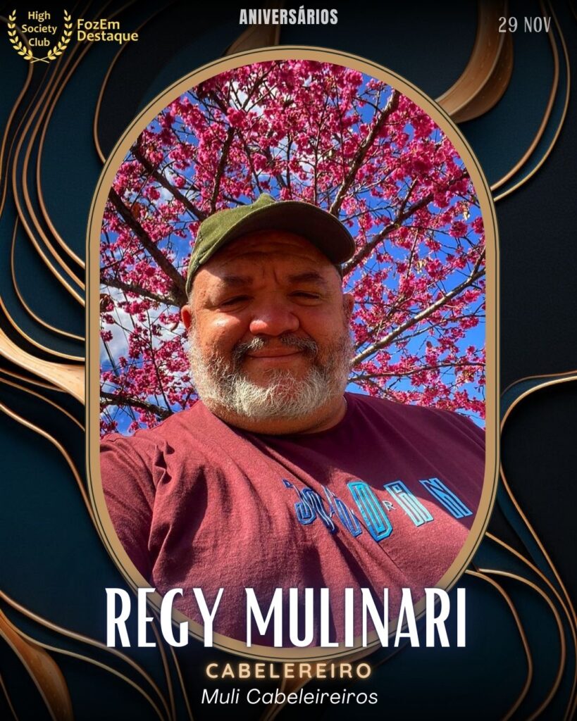 Regy Mulinari
Cabelereiro
Muli Cabeleireiros	
