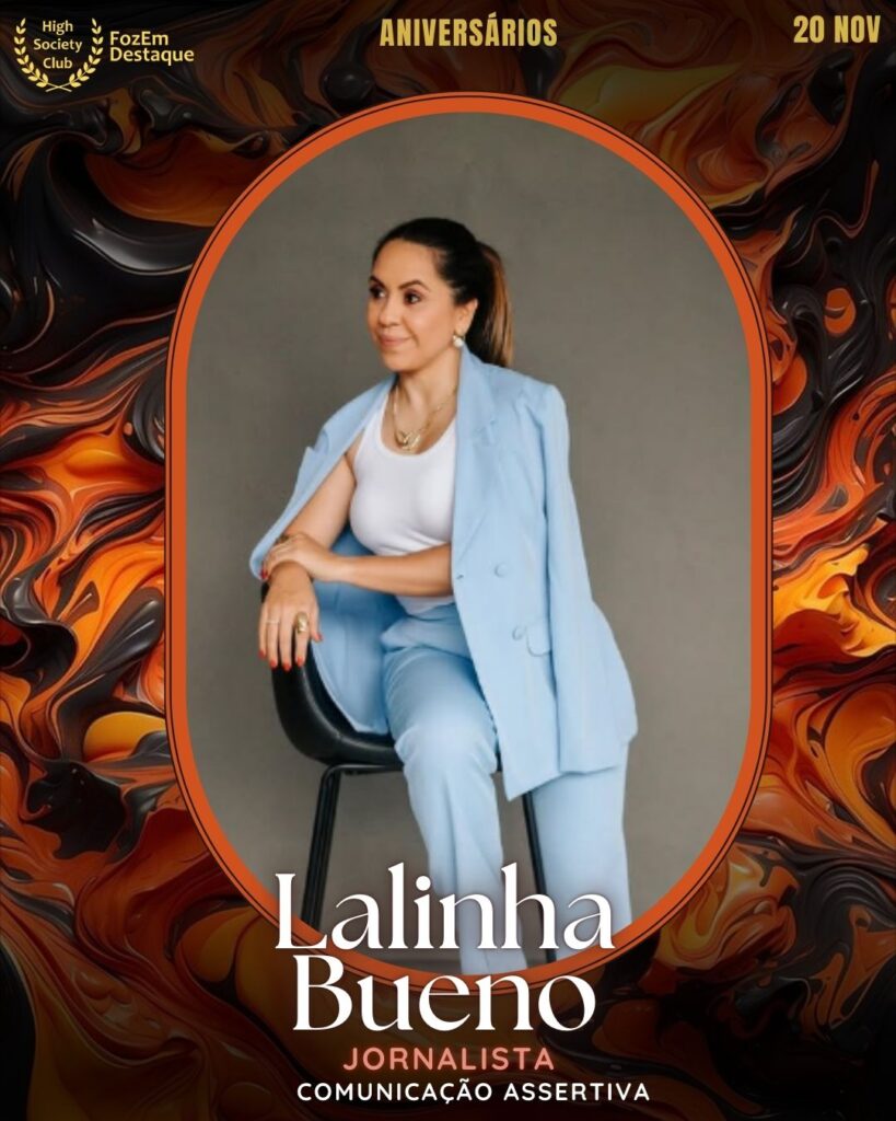 Lalinha Bueno
Jornalista  - Comunicação Assertiva
