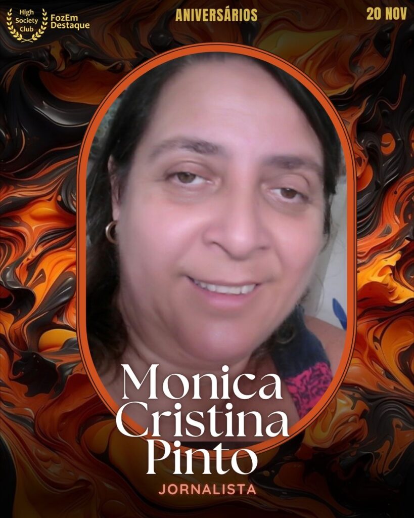Monica Cristina Pinto
Jornalista

