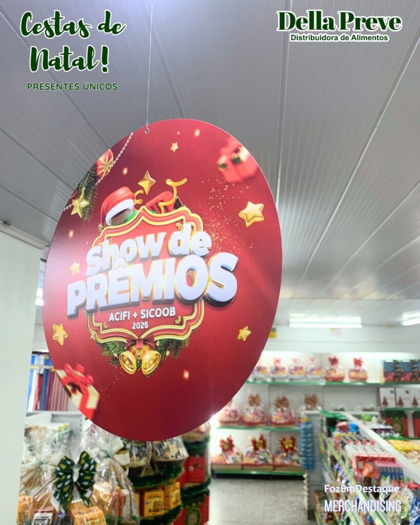 Della Preve Distribuidora de Alimentos. De fato, há anos a empresa, liderada pela empresária Maria Della
Cestas de Natal Foz