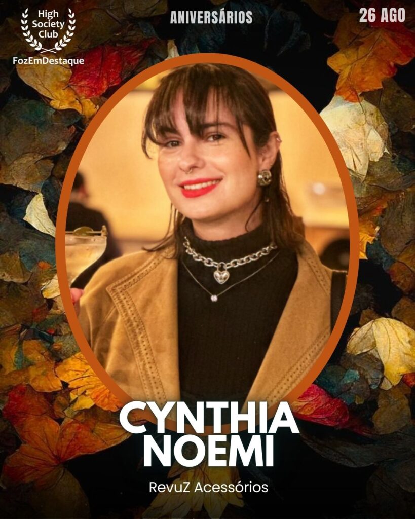 Cynthia Noemi
RevuZ Acessórios
