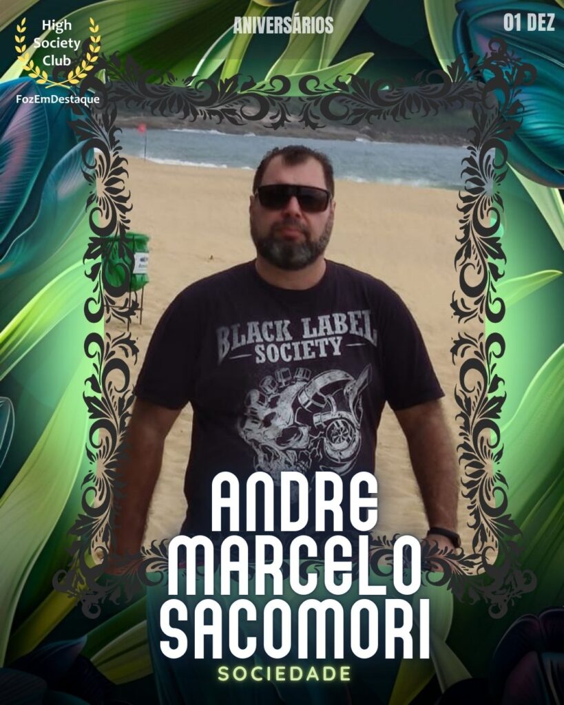 Andre Marcelo Sacomori
Sociedade

