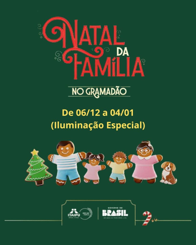 Natal Gramadão Itaipu Foz
Enio Verri
Yuri Benitez
Aline Teigão
Stela Guimarães
Itaipu Binacional
FozEmDestaque
Foz em Destaque