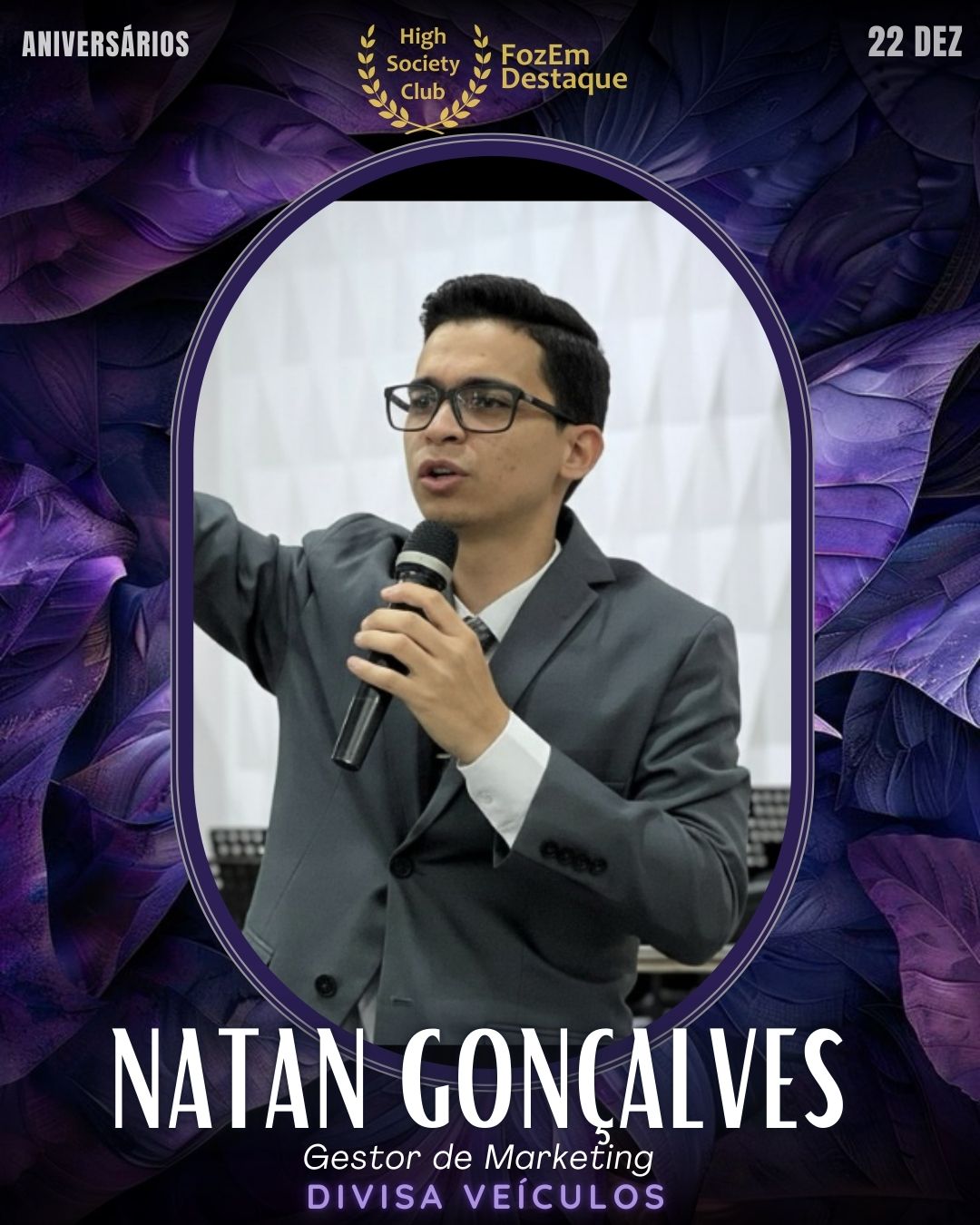 Aniversários Foz High Society