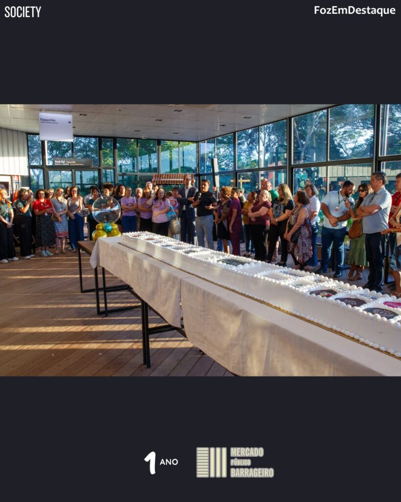Aniversário Mercado Barrageiro Foz - Yuri Benitez - Irineu Colombo - Enio Verri - Angela Meira - Mercado Público Barrageiro