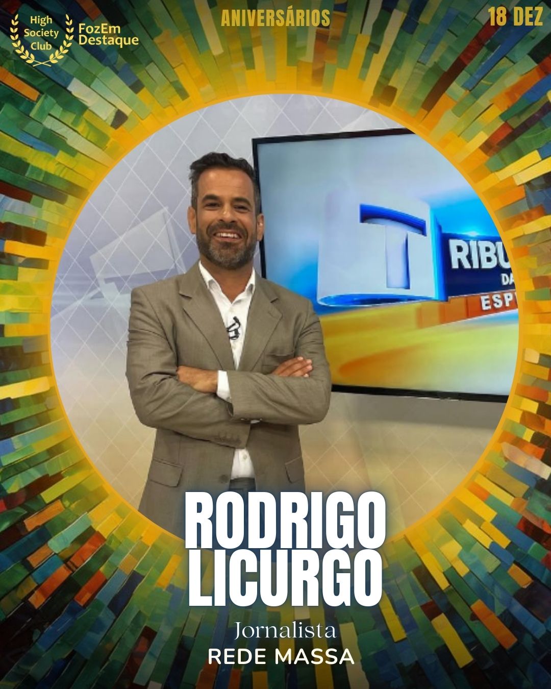 Rodrigo Licurgo
Jornalista - Rede Massa