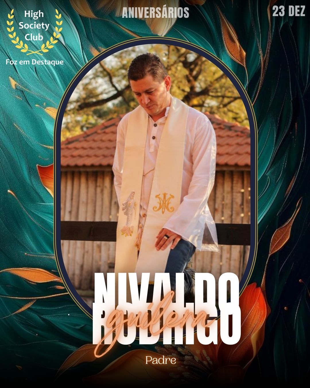 Nivaldo Rodrigo Aguilera 
Padre
